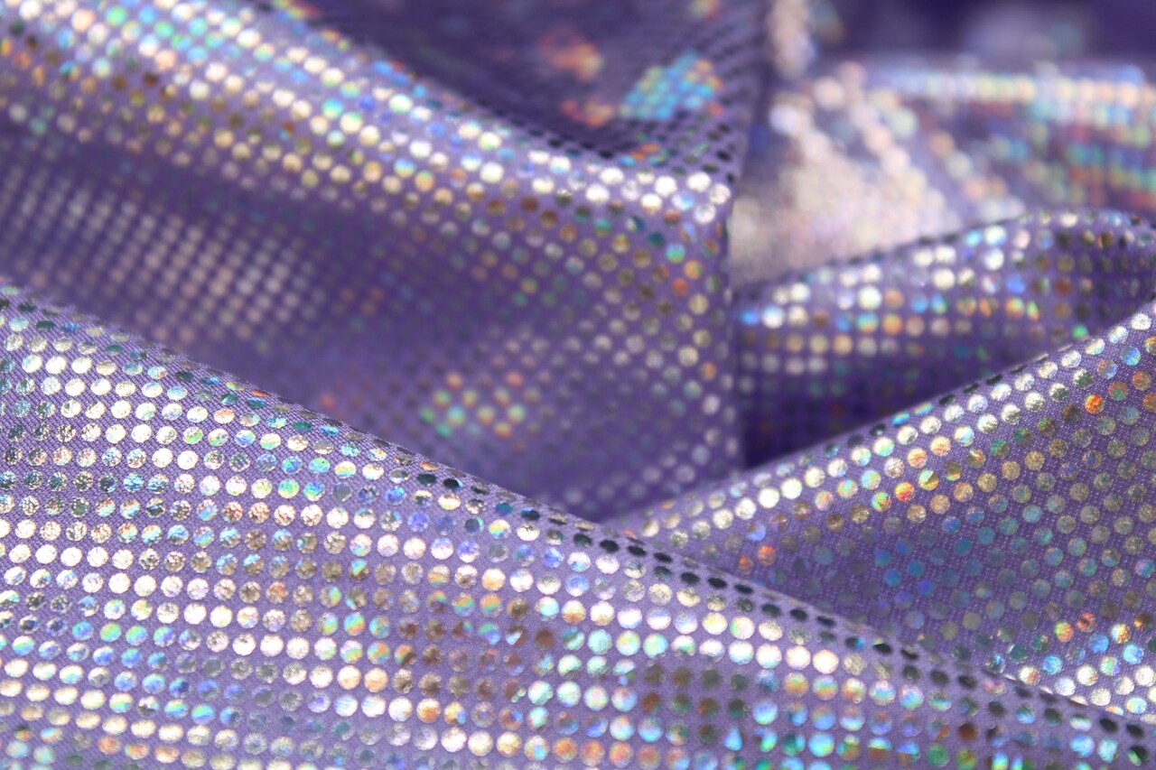 1 Yard 4-Way Stretch, 80% Nylon 20% Spandex Shattered Glass Spandex Fabric 58"/60" Inches Wide
